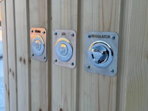 Termovāks no eko ādas stiklašķiedras kublam