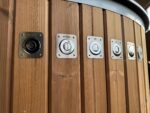 Hidromasāžas un gaisa masāžas sprauslas premium kublā