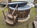 Stiklašķiedras kubls Ø225 cm ar integrēto krāsni