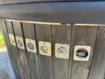 Vadības pogas hidromasāžas un LED apgaismojuma ieslēgšanai kublā