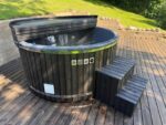 Stiklašķiedras kubls Ø200 cm ar 9 kW elektrisko sildītāju