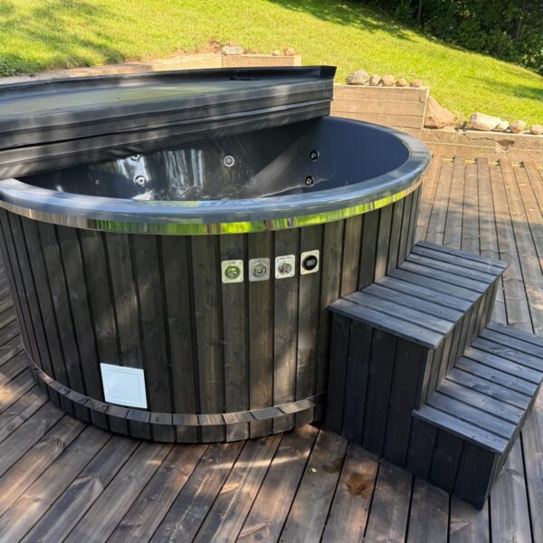 Stiklašķiedras kubls Ø200 cm ar 9 kW elektrisko sildītāju