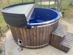 Stiklašķiedras kubls ar ārējo krāsni 200 cm pamatkomplektācijā
